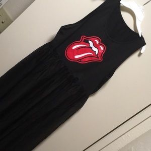 Rolling Stones inspired bathing suit cover